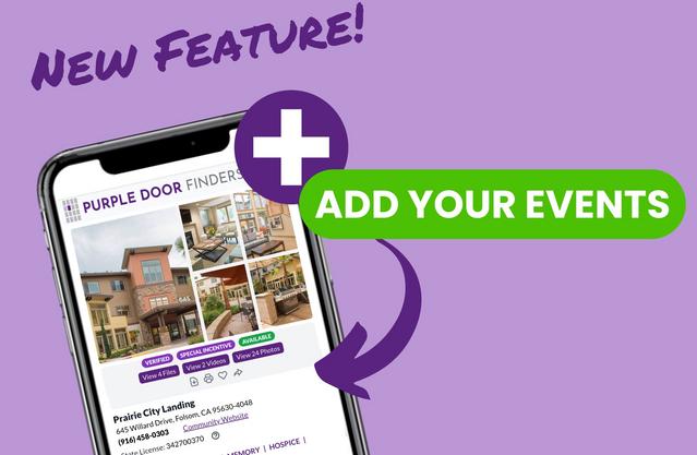 Opening Purple Doors: Share Your Community Events on Your Profile!